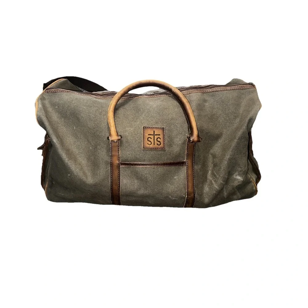 STS Trailblazer Canvas Duffle‎ Bag Large Rugged Heavy Duty